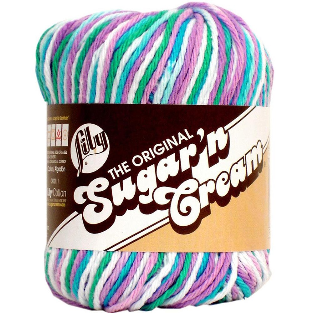 Twine/Thread/Cord, Cotton, Art & School, Spinrite, Sugar'n Cream, 100% Cotton, 4 ply, Yarn, 581216, Beach Ball